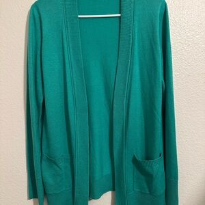 Staccato Vibrant Teal Cardigan Sweater